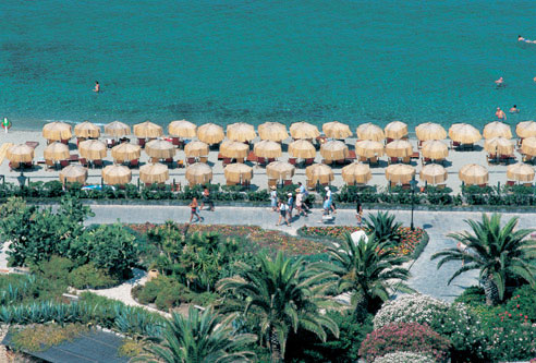 giardini poseidon e spiaggia